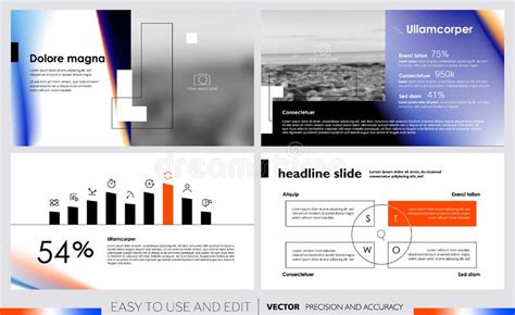 Creative Presentation Templates With Editable Design Elements And