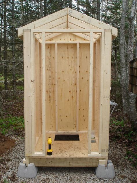 Building An Outhouse Building An Outhouse