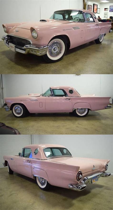 Rare 1957 Ford Thunderbird Pink Chevy Trucks Classic Cars Ford