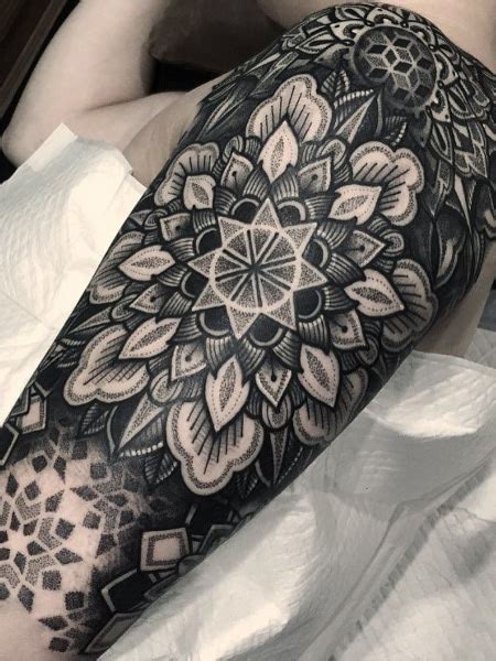 Mandala Flower Tattoo Ideas Best Flower Site