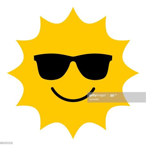 Sun With Sunglasses Smiling Icon Illustration Ad Aff Sunglasses