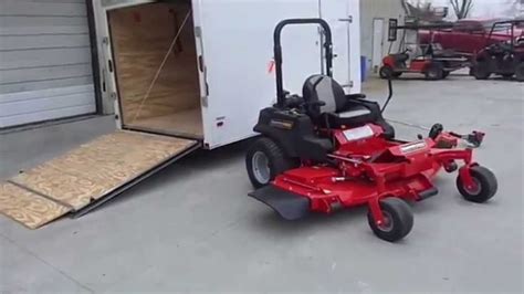 Snapper Pro Hp Vangaurd Zero Turn Lawn Mower Enclosed Trailer