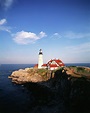 USA, Maine, Portland, Cape Elizabeth Photograph by Walter Bibikow - Pixels