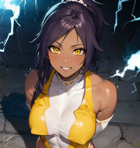 Zeus Ai On Twitter Rt Lewdiii We Cant Forget About You Yoruichi ⚡🥵 Yoruichi Bleach