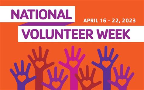 Give Thanks To Volunteers During National Volunteer Week The Granite Ymca