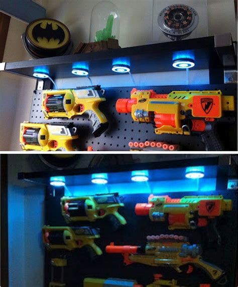 This is a video where me and my dad built some nerf gun storage for my nerf gun collectionl. 15 best Nerf gun rack ideas images on Pinterest | Nerf gun ...