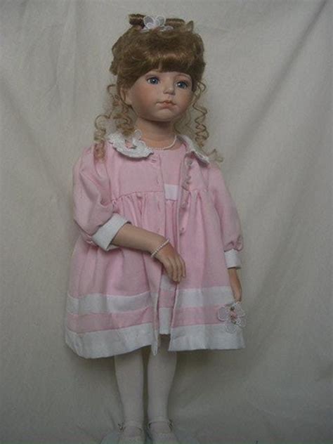 Large Porcelain Doll Jane Etsy