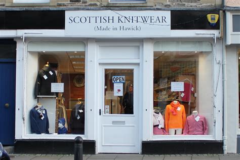 Scottish Knitwear Shop Hawick A Great Local Business