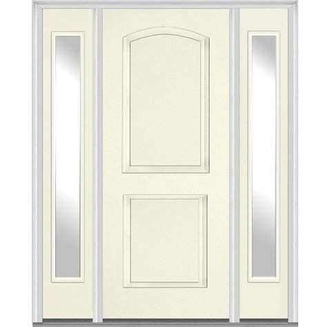 Mmi Door 685 In X 8175 In 2 Panel Archtop Painted Fiberglass Smooth
