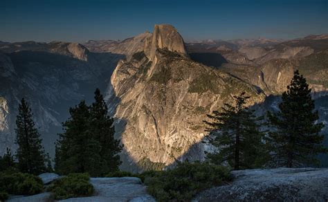 Sunset Half Dome Yosemite National Park Travel Past 50