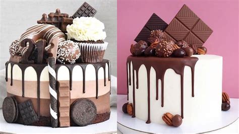 So Yummy Chocolate Cake Decorating Tutorials 😍 Best Satisfying Cake