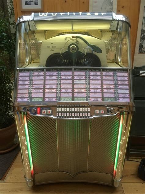Wurlitzer 1900 Centennial Jukebox From 1956 In Lovely Condition In