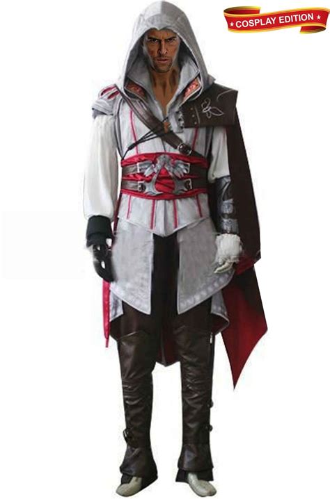 Costume Cosplay Assassin S Creed Ezio Auditore Adulto Taglia Xl