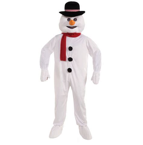 Snowman Mascot Adult Costume Fair Rebelsmarket