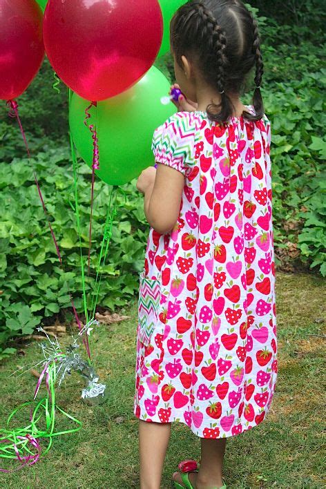 Strawberry Peasant Dress Peasant Dress Tutorial Kids Clothes Diy