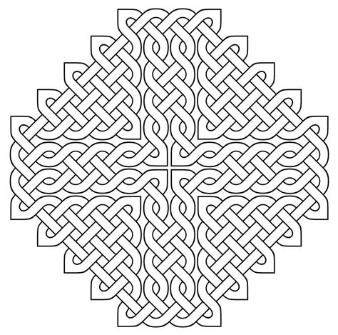 Pin By Catherine Menefee On Just For Fun Cross Coloring Page Celtic