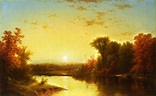 КАСИЛЬЕР Джон Уильям "Озеро Джордж" Американская живопись / John ...