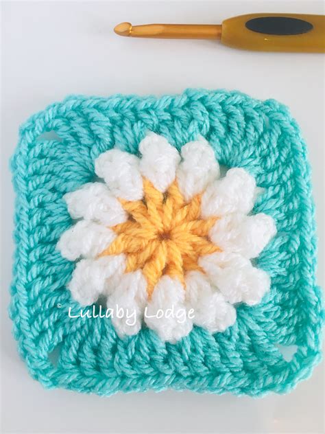 Lullaby Lodge Ditsy Daisy Granny Squares Learn How To Make Them In