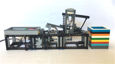Lego Moc Lego Gbc Scissor Lift Module By Sawyer K Rebrickable Build