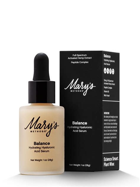 The balance active formula collection is available now from www.beautyandthebunch.com. BALANCE Hydrating Hyaluronic Acid Serum - Made By Mary's