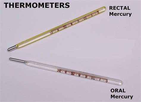 Mercury Oralrectal Thermometer China Oral Thermometer And Clinical