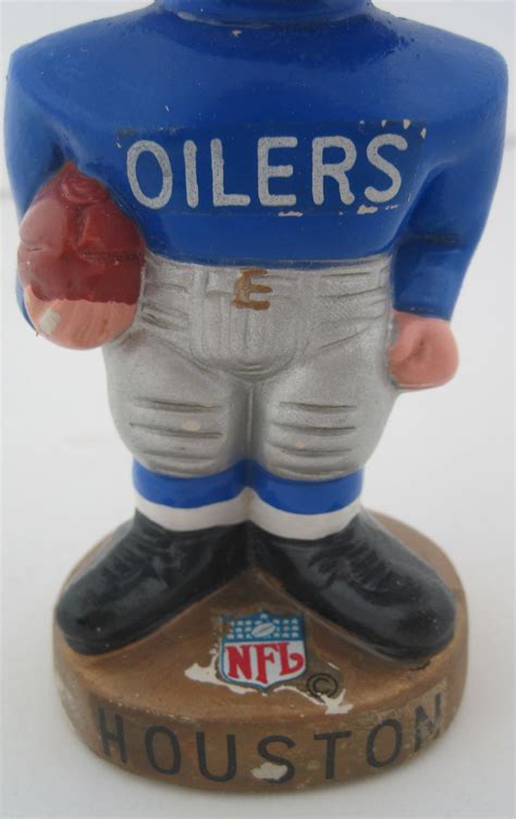 Lot Detail Houston Oilers Vintage 1960s Afl Bobblehead Nodder