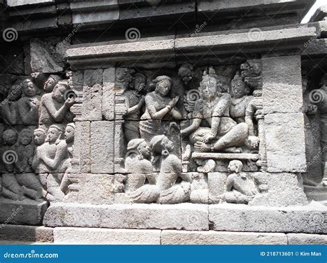 Detail Of Relief Borobudur Temple Candi Borobudur Stock Image Image Of Buddha Hindu