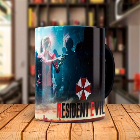 Caneca Mágica Resident Evil Kit Personalizado Nome Elo7