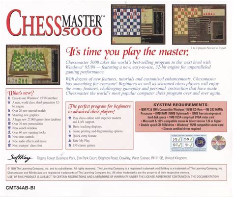 Chessmaster 5000 1996 Windows Box Cover Art Mobygames