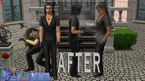 Mod The Sims Vampire Default Skin Replacement V3 Final