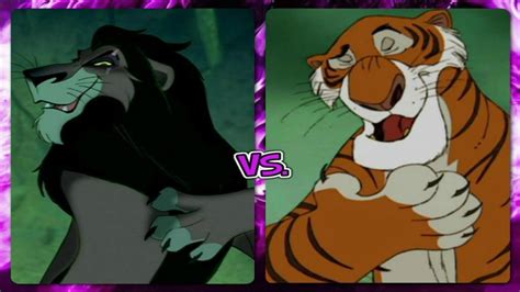 Scar Vs Shere Khan Introduction Clip Youtube