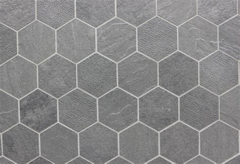 Gray Hex Tiles For Stylish Bathroom Floors