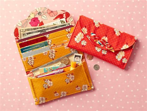 T Guide Wallet Sewing Pattern Sew Wallet Sewing Projects For