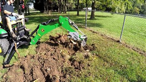 John Deere 1025r And Bxpanded Ripper Properly Rip Roots Youtube