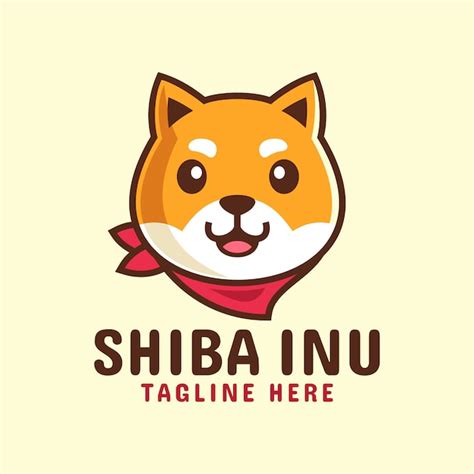 Premium Vector Japanese Dog Shiba Inu Logo Design Template