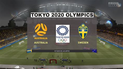 australia vs sweden women s olympic games tokyo fifa 21 youtube
