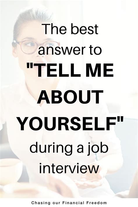 Tell Me About Yourself Best Answer In Job Interview Answers