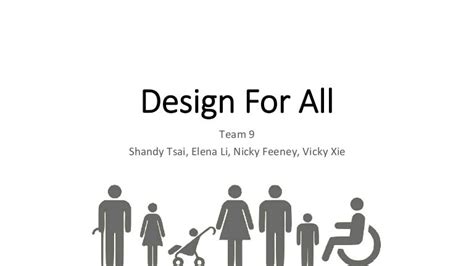 Accessibility Design Design For All