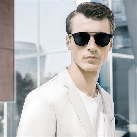 Clément Chabernaud Wears New Sunglasses In The Masterthelight Boss Eyewear Campaign Hugo Boss
