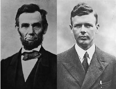 Dear friends, you have been lied to. Abraham Lincoln and Charles Lindbergh: One Soul, Two Lives