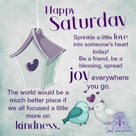 Happy Saturday Sprinkle Love Today Pictures Photos And