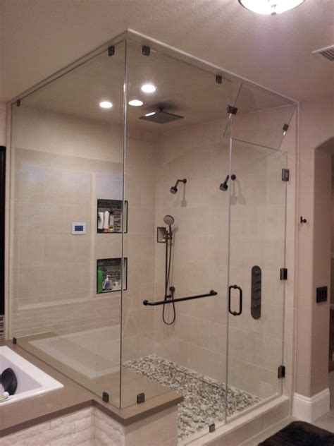 custom glass shower doors enclosures glasswerks la ca nv