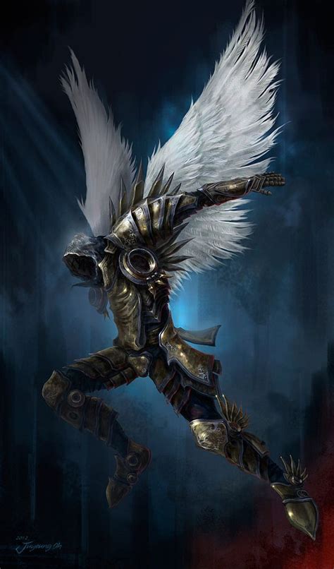 23 Awesome Works Of Diablo 3 Fanart You Need To See Angel Art Dark