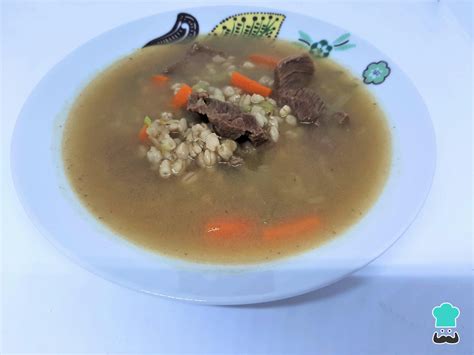 Sopa de trigo Receta CASERA y RÁPIDA