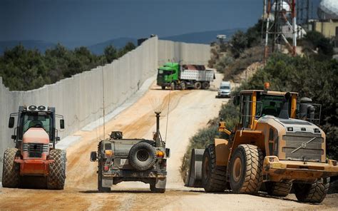 Lebanon To File Complaint At Un Over Israels Building Of Border Wall