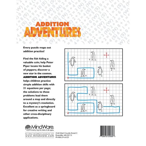 Addition Adventures Classroom Resources Math Reproducibles Mindware