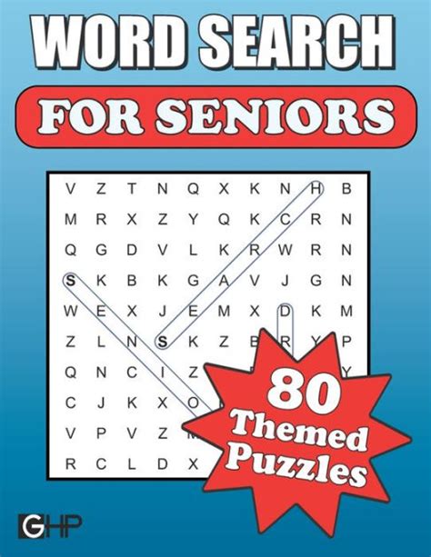Word Search Puzzles For Seniors Large Print Word Find Book By Greater