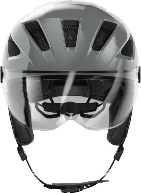 Fahrradhelm Pedelec 20 Ace Race Grey M Mit Led Rücklicht Abus