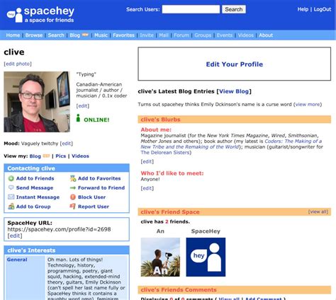 Spacehey A New Social Network That Reboots The Design Of Myspace