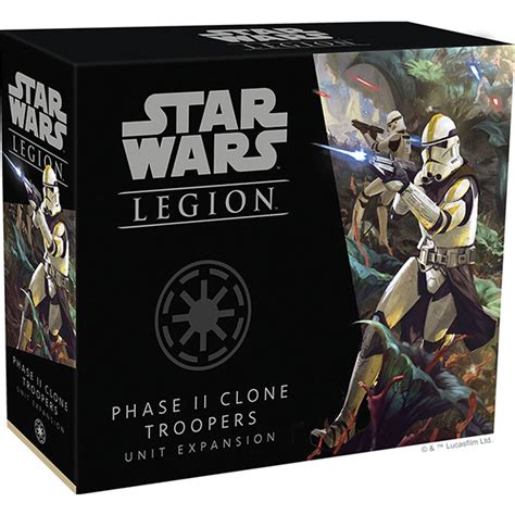 Star Wars Legion Phase Ii Clone Troopers Unit Expansion